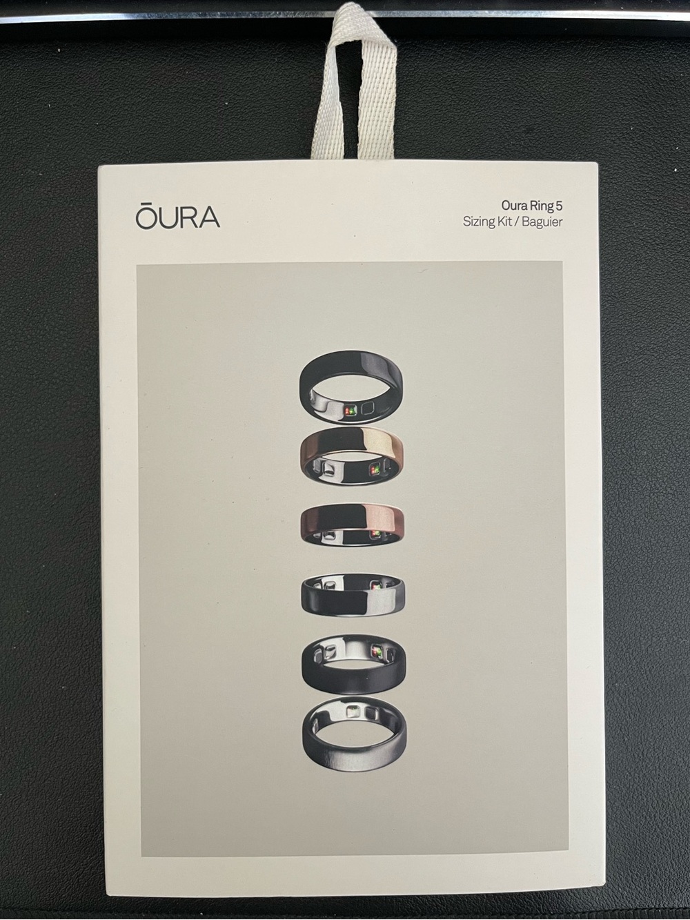 Oura Ring 5 Sizing Kit - brand new unopened